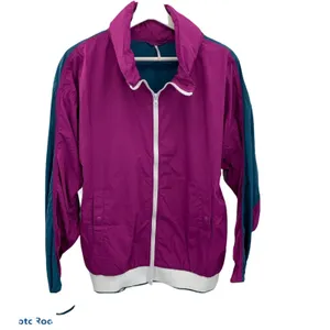 Free People XS Jacket Windbreaker Highline Bomber Color Block Long Sleeve Anthro thumbnail 2
