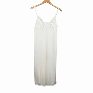 Vintage Ivory Lace Satin Slip Dress Size 36 Coquette‎ Romantic Bridal Lingerie thumbnail 3