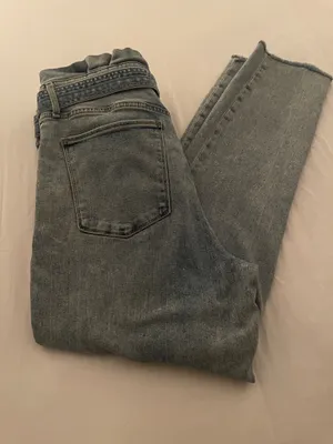 Abercrombie & Fitch Ultra High-Rise Tie-Waist Jeans 32/14 thumbnail 8