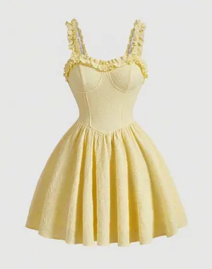 Ruffle Dress Size M thumbnail 1
