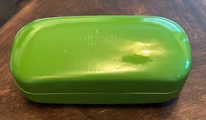 Kate spade green sunglasses case thumbnail 1