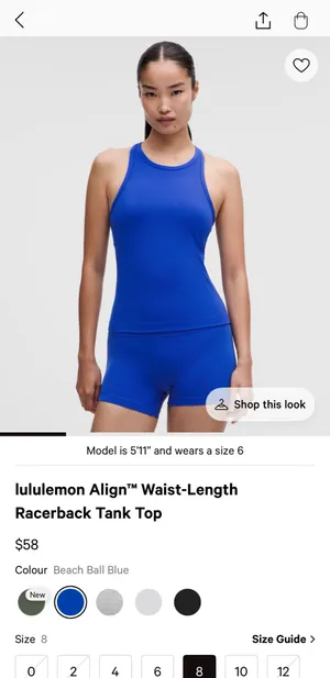 Lululemon Tank Top thumbnail 3