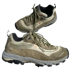 GARMONT NAGEVI Hiking Shoes Boots Vibram Soles Suede‎ Leather Women's Size 9.5 thumbnail 1