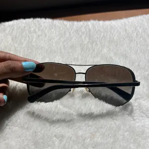 Michael Kors Silver Aviator Sunglasses Polarized 1014T8 59-13-135 thumbnail 2