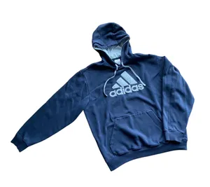 Vintage y2k Navy Blue Hoodie 🔥 thumbnail 2