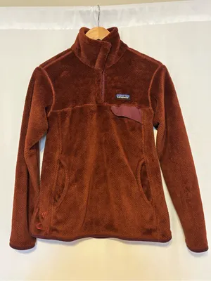 Patagonia Re-tool Snap-T Pullover Rusted Iron - Dark Currant X-Dye size Medium thumbnail 2