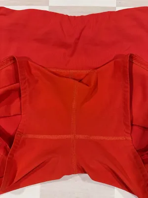 lululemon speed up high rise lined short 4” long carnation red 6 W7BJ8T thumbnail 7