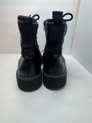 Sincerely Jules'Harley' Black Vegan Leather Boots Womens Size 7M thumbnail 4