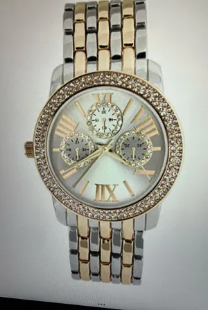 Relic Women's Two-Tone Crystal Accent Bracelet Watch - Gold & Silver thumbnail 1