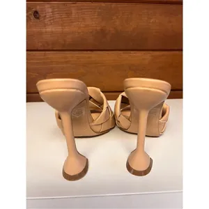 Ego Hand Woven sculptured heel Peep Toe Sandals Sz 5 UK Sz 7 USA thumbnail 5