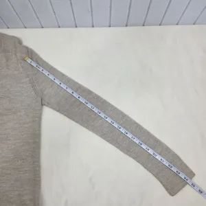 Banana Republic Beige V-Neck Sweater Size‎ M thumbnail 6