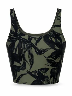 lululemon Align Tank Green Floral Print Size 4 thumbnail 2