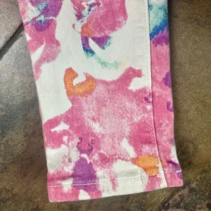 Levi's Watercolor Floral Ankle Length Denim Skinny Legging 31 thumbnail 11