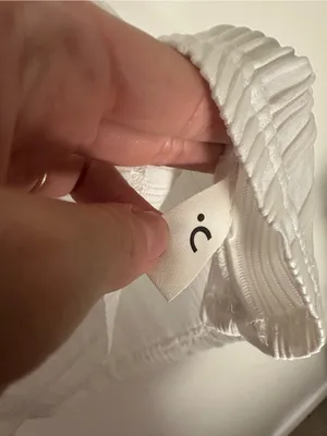 Commense Solid Wavy Textured Tank Top white large thumbnail 3