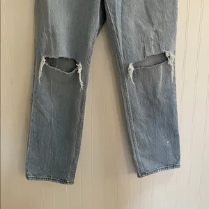 ABERCROMBIE & FITCH The 90’s Straight Ultra High Rise Jeans Size 30 / 10R NWT thumbnail 8