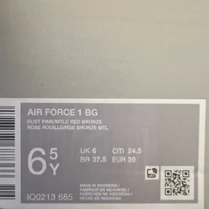 New NIKE Air Force 1 GS 'Rust Pink Summit White' thumbnail 9