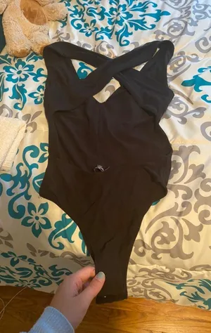 Lulus Black Bodysuit thumbnail 4