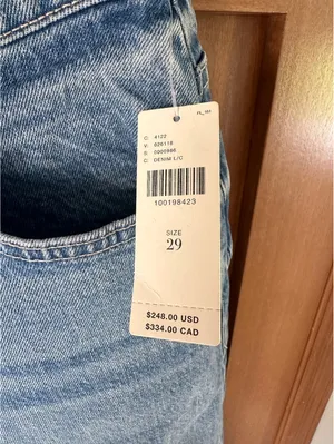 MOTHER NWT The Mid Rise Maven Ankle Jeans in Magic School Bus Wash Women’s 29 thumbnail 7