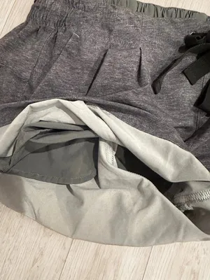 Lululemon Spring Break Away Mid-Rise Cuffed Athletic Shorts Sz 6 NWOT Gray thumbnail 3