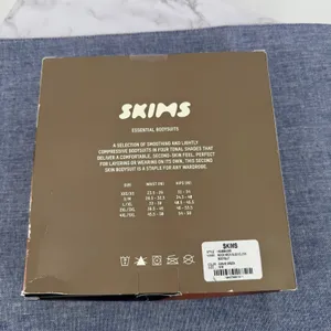 SKIMS Mock Neck Sleeveless Essentials‎ Bodysuit Agave Green Size S/M NIB thumbnail 4