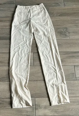 Cream trousers thumbnail 1