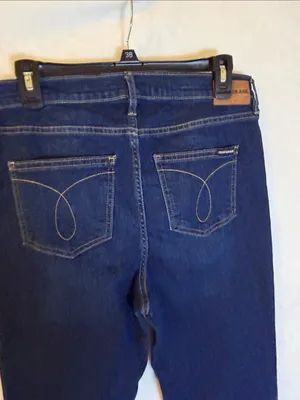 Calvin Klein Indigo Ankle Crop Slim Jeans thumbnail 5