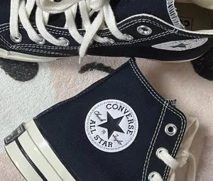 Converse Black & white unisex high top all star Chuck Taylor 70 thumbnail 4