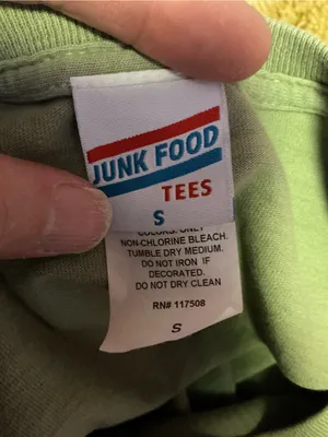 Grateful Dead Oxford Circle San Francisco Junk Food Tee Small Green Psychedelic thumbnail 2