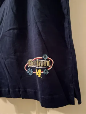 Jeff Gordon Nascar Winners Circle Women's Juniors Blue Shorts Size Medium (7/9) thumbnail 6