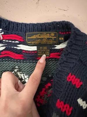 Sweater Vest Eddie Bauer Vintage thumbnail 2