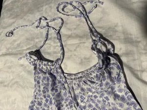 Sienna Sky Lavender Floral Halter Top thumbnail 6