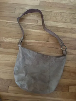 Y2K Old Navy Genuine Leather Large Satchel Purse thumbnail 2