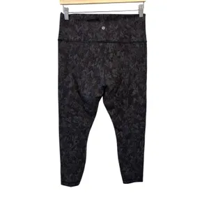 NEW Lululemon Wunder Train HR Tight 25” Hideaway Camo HWYC 01853 SIZE 12 thumbnail 4