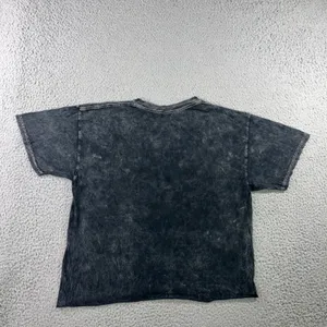 Nickelodeon SpongeBob SquarePants‎ T-Shirt Women L Black Graphic Acid Wash Edgy y2k Grunge thumbnail 2