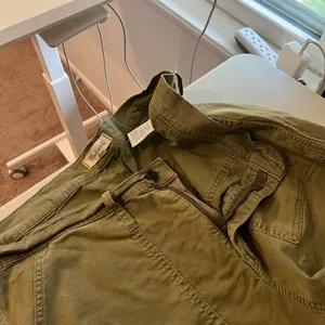 Madewell Griff Tapered Fatigue Green Cropped Cargo Pants Size 34 thumbnail 6