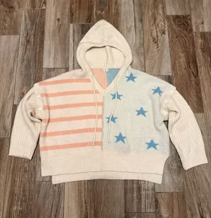 POL Stars & Stripes Oversized Hoodie thumbnail 1