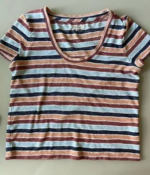 Madewell striped top! Staple closet item! thumbnail 1