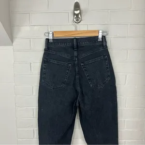 Abercrombie & Fitch Curve Love The 90s Slim Straight Cross Waist Jean Size 24 thumbnail 8