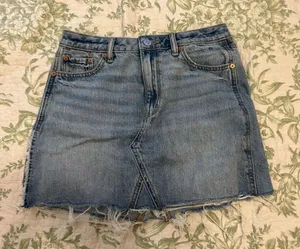 American Eagle Skirt Jean thumbnail 1