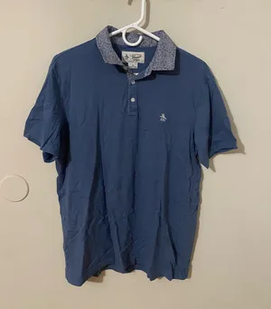 Original Penguin Blue Polo thumbnail 1