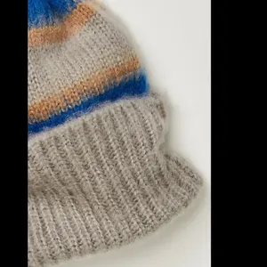 NWOT Free People The Groove Stripe Beanie - Prep Stripe thumbnail 3