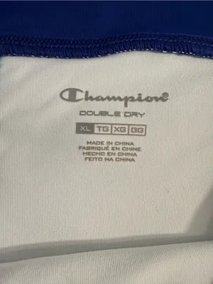 Champion Blue Athletic Skort with Teal Accents thumbnail 7