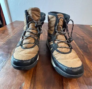Sorel Whitney II Short Lace Boots Elk Black Waterproof Insulated US 6 NY3903-287 thumbnail 1