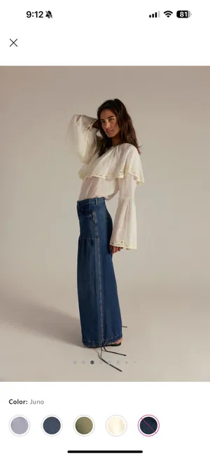 Free People Lotus Balloon Jeans thumbnail 3