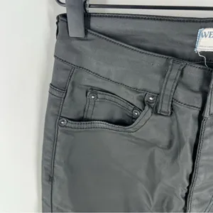 We The Free The Pacifica High Rise Slim Straight‎ Leg Faux Leather Pant thumbnail 4