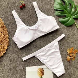 Boutique 1642 Clearance belted white swimsuits thumbnail 4