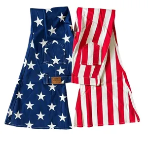 Ranch Dress'n Super Flare American Flag Denim Jeans Bell Bottoms Size 0 NWOT thumbnail 2
