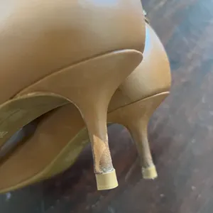 Michael Kors Tan Leather Women's Shoes small heel thumbnail 4