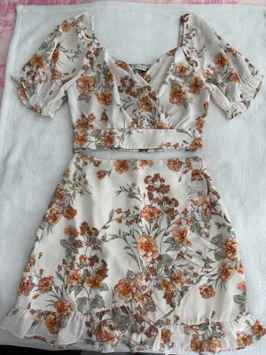 Paper Crane Two-Piece Floral Set thumbnail 1