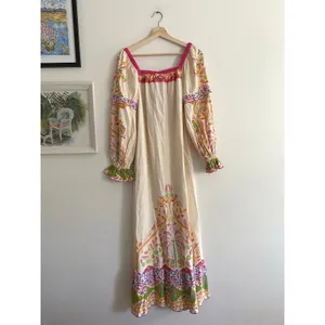 FARM RIO NWT Anthropologie Printed Linen Blend Dress Size XS thumbnail 9